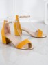 Sandálky so zlatým pásom