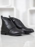 Elegantné členkové topánky v čiernej