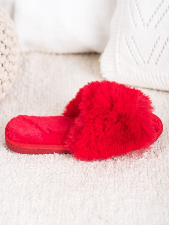 Štýlové červená papuče