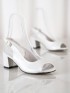 Sandále s bielymi odleskami