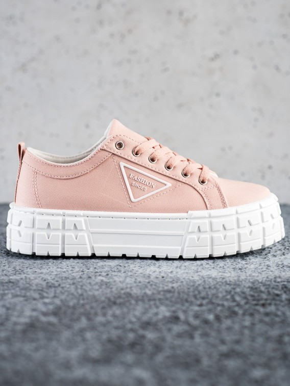Ružové tenisky Fashion Shoes