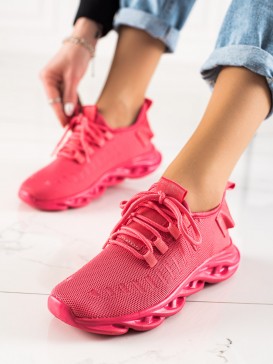 Ľahké ružové sneakersy
